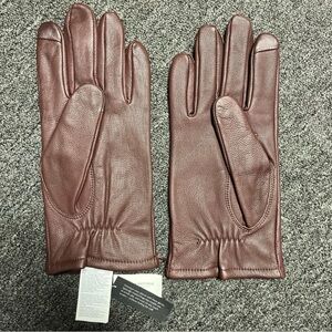 Banana Republic leather gloves